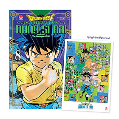 Dragon Quest - Cuộc Phiêu Lưu Của Dũng Sĩ Dai – Tập 8: Kị Sĩ Rồng III [Tặng Kèm Postcard]