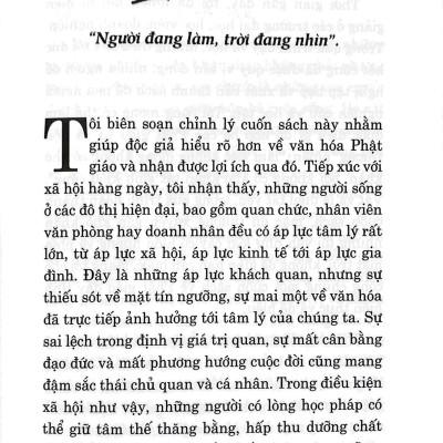 Hòa Thượng Nói Với Doanh Nhân