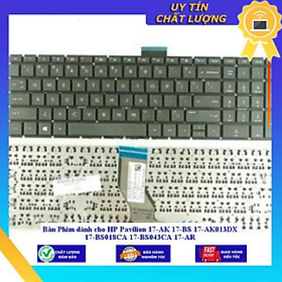 Bàn Phím dùng cho HP Pavilion 17-AK 17-BS 17-AK013DX 17-BS018CA 17-BS043CA 17-AR - Hàng Nhập Khẩu New Seal