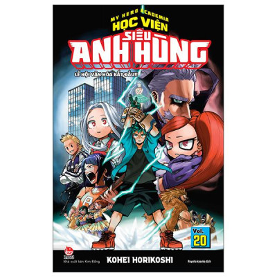 Sách - My Hero Academia - Học Viện Siêu Anh Hùng - Tập 20 - Lễ Hội Văn Hóa Khai Mạc!! (Tái Bản 2025)
