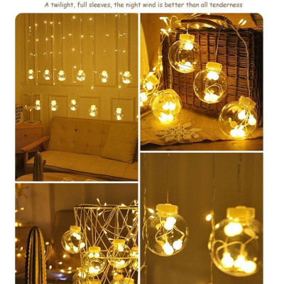 DÂY ĐÈN 108 LED  58468 AKKO STAR    - HÀNG CHÍNH HÃNG