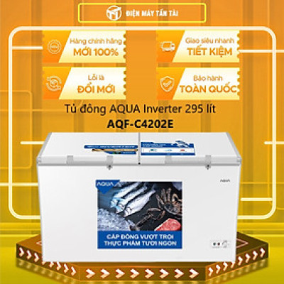 Tủ Đông Aqua 295L AQF-C4202E - Chỉ Giao tại HCM
