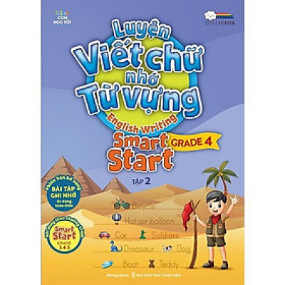 Sách - Luyện Viết Chữ Nhớ Từ Vựng - English Writing Smart Start Lớp 4 - Tập 2 - Megabook