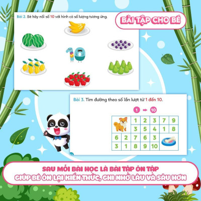 Sách - Phiếu Luyện Toán Tư Duy Cùng Gấu Kiki 1 - Nhận Biết Nhóm Số Lượng - Megabook