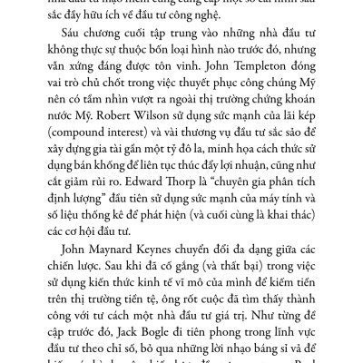 Siêu Cao Thủ Đầu Tư: Bài Học Từ 20 Nhà Đầu Tư Vĩ Đại Nhất Thế Giới