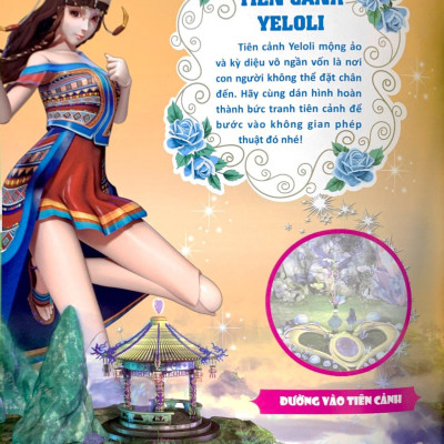 Dán Hình Trang Phục Yeloli - Tiên Nữ Loli Mộng Mơ