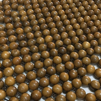 Đệm Lót Ghế Xe Ô Tô Hạt Gỗ Bách Xanh Cao Cấp Hạt 1.8cm 