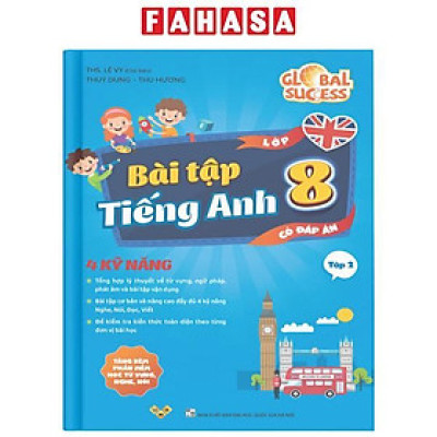 Sách - Global Success - Bài Tập Tiếng Anh 8 - Tập 2 (Có Đáp Án)