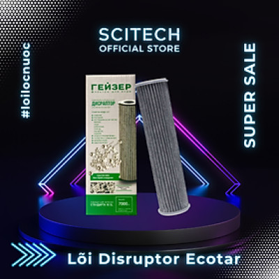 Lõi Disruptor Ecotar Geyser by Scitech - Lõi số 3 máy lọc nước Nano Geyser Ecotar 4 - Hàng chính hãng