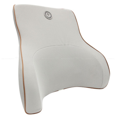 Tựa Lưng Ô Tô Cao Su Non Vải Nỉ CIND G002 Màu Xám