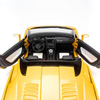 Mô Hình Xe Lamborghini Gallardo Spyder Yellow 1:18 Bburago - MH18-12016