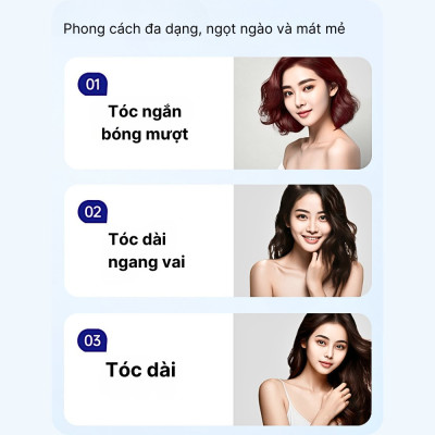 Máy sấy tóc ion âm 2 chiều nóng lạnh SOKANY SK14019 công suất 2400W,  chăm sóc tóc, bảo vệ tóc khỏi hư tổn - HÀNG CHÍNH HÃNG