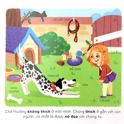 Nhà Thông Thái Nhỏ Larousse - Em Muốn Nuôi Chó