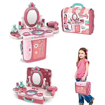008-973A Bộ đồ chơi vali làm đẹp (KT 27.2x10.3x21.8cm)