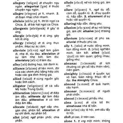 Từ Điển Anh - Việt (287.000 Từ)