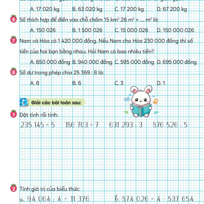 Vở Bài Tập Toán Tăng Cường 4 (Theo Sách Giáo Khoa Kết Nối Tri Thức Với Cuộc Sống) - MEGA