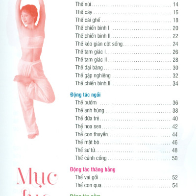 52 Thế Yoga Hiệu Quả Và Dễ Tập (Bản in màu)