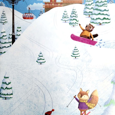 Sách Bóc Dán Dành Cho Bé Gái - Giáng Sinh Lung Linh