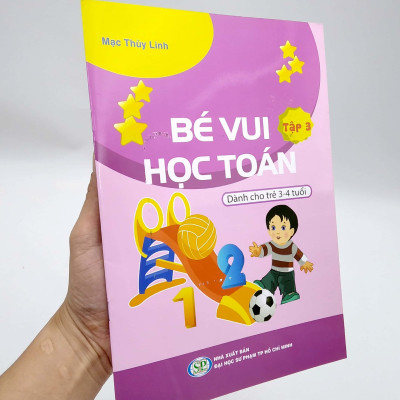 Bé Vui Học Toán - Dành Cho Trẻ 3-4 Tuổi - Tập 3