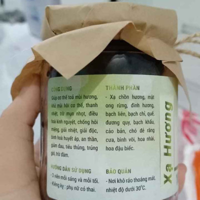 BỘT XẠ HƯƠNG  MẸ KEN - LOẠI VIÊN MẬT ONG 