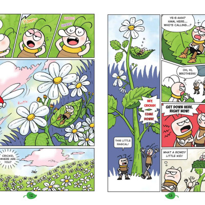 Truyện Tranh tiếng Anh - Adventures Of Crickid - Tập 1 Và Tập 2