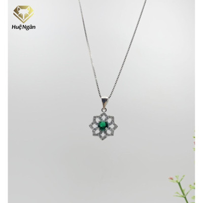 Dây chuyền bạc Ý 925 Huệ Ngân -Hoa đẹp YYDZ142