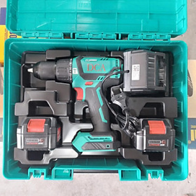 MÁY KHOAN BÚA KHÔNG CHỔI THAN DÙNG PIN 20V/4.0AHX2 DCA ADJZ05-13EM - HÀNG CHÍNH HÃNG