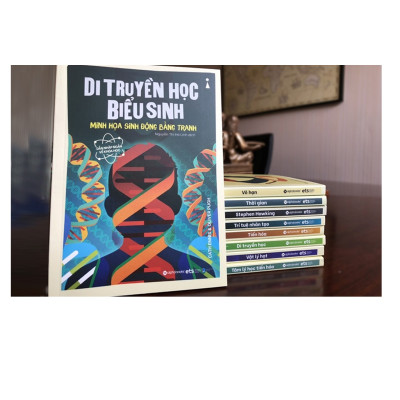 Combo Dẫn Nhập Ngắn Về Khoa Học - Minh Họa Sinh Động Bằng Tranh: DI TRUYỀN HỌC + DI TRUYỀN HỌC BIỂU SINH + TIẾN HÓA + TÂM LÝ HỌC TIẾN HÓA + THỜI GIAN