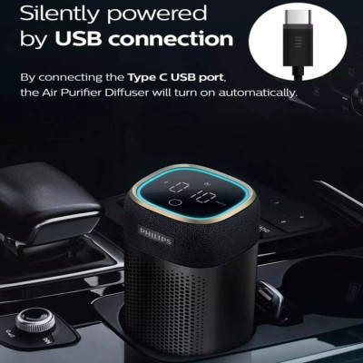 Máy khử mùi và lọc không khí trong ô tô Philips S7601 (GP7601）-hàng nhập khẩu 