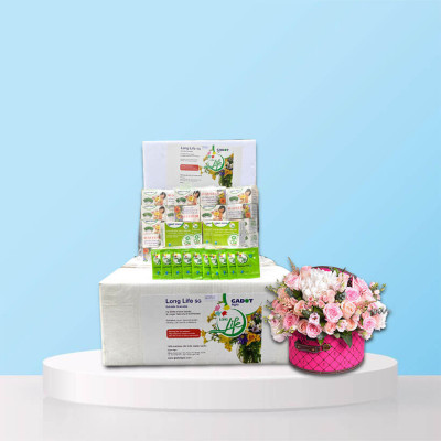 Giá Sỉ Thuốc dưỡng hoa Longlife Gói 5gr (1 thùng 1.000 gói) Hiệu LongLife Israel là bí quyết giúp hoa cắm bình lâu tàn và 14 ngày không thay nước mới tại vưa sỉ hoa