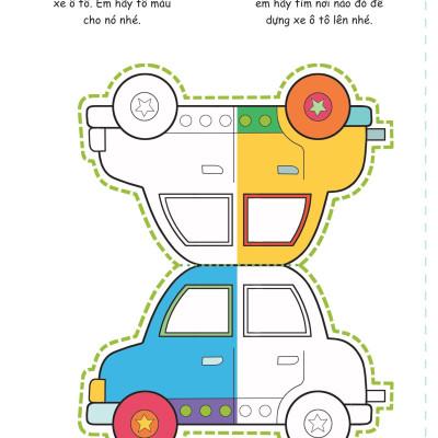 Cắt, Gấp, Tô Màu - Các Loại Phương Tiện