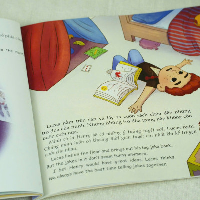 Combo Chicken soup for the soul kids (6 tập - Hạt giống tâm hồn trẻ em (Truyện tranh song ngữ Việt - Anh)