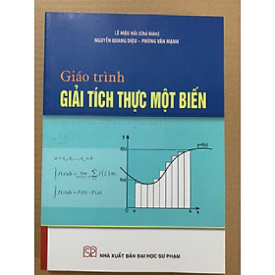Sách - Giáo trình giải tích thực một biến
