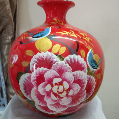 Bình hút tài lộc gốm sứ Bát Tràng