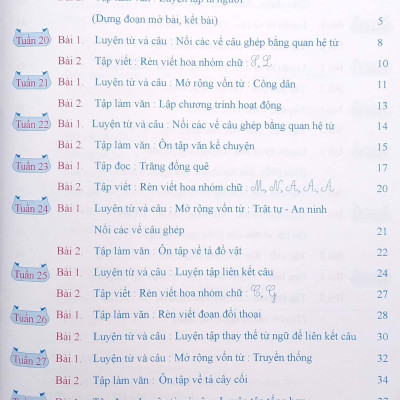 Luyện Tập Tiếng Việt 5 - Tập 2 (Trình Bày Trên Giấy Ôli)
