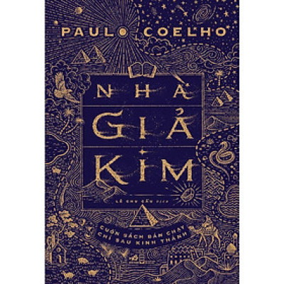 Một trong những cuốn sách bán chạy nhất mọi thời đại - Nhà giả kim ( bìa xanh tím than)