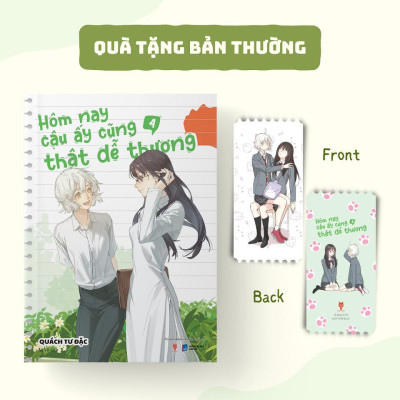 Sách - Hôm Nay Cậu Ấy Cũng Thật Dễ Thương - Tập 4 - Quách Tư Đặc - AZ Việt Nam
