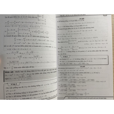 Một số chủ đề hay và khó trong kì thi tuyển sinh vào lớp 10 Môn Toán