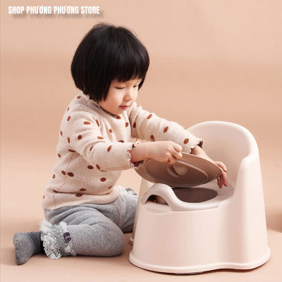 Ghế Bô Cho Bé Đi Vệ Sinh Có Tựa Lưng,Chân Đế Chống Trượt,Có Ngăn Chứa Dễ Tháo Lắp Cọ Rửa ( Chống Gù Lưng / Tốt Cho Sức Khỏe ) MSP5640VN
