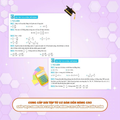 Sách - Giải Bài Tập Và Học Tốt Toán Lớp 7 - Combo 2 Tập - Theo Sách Giáo Khoa Kết Nối Tri Thức Với Cuộc Sống - Megabook