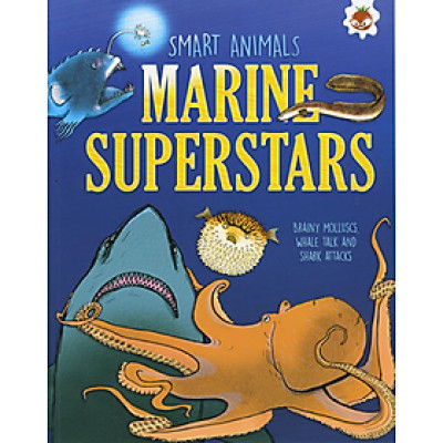 Sách tiếng Anh - Smart Animals - Marine Superstars (dành cho tiểu học)