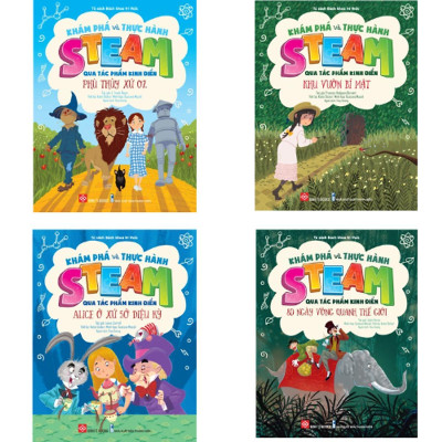 Sách - Khám Phá Và Thực Hành Steam Qua Tác Phẩm Kinh Điển - Chọn Lẻ 6 Chủ Đề - Đinh Tị Books