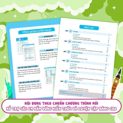 Sách - Luyện Chuyên Sâu Ngữ Pháp Và Bài Tập Tiếng Anh Lớp 7 - Tập 1 - Megabook