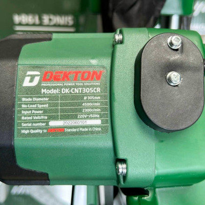 MÁY CẮT NHÔM THANH TRƯỢT NGHIÊNG 2300W 305MM  DK-CNT305CR DEKTON - HÀNG CHÍNH HÃNG