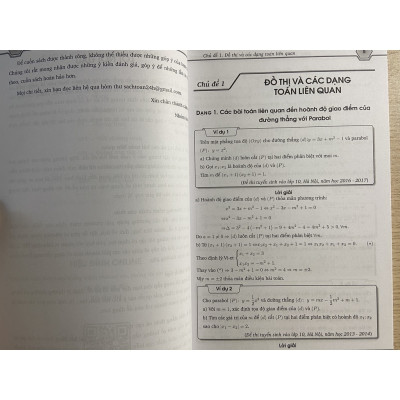 Một số chủ đề hay và khó trong kì thi tuyển sinh vào lớp 10 Môn Toán