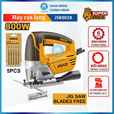 Máy cưa lọng 800W INGCO JS80028