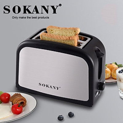 Máy nướng bánh mì tự nảy bánh công suất 800W SOKANY, công suất 800W [ BẢO HÀNH UY TÍN 1 NĂM ] - HÀNG CHÍNH HÃNG - DELIYA