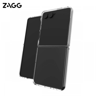 Ốp lưng trong suốt ZAGG Bridgetown cho Samsung Galaxy Z Flip 7 chống sốc 3m ứng dụng vật liệu Graphene_ Hàng chính hãng