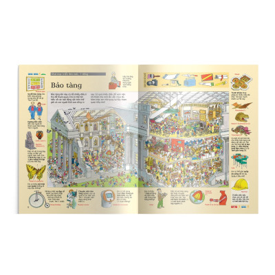 (Combo 6 tập in màu toàn bộ) THỬ TÀI TÌM KIẾM – LỊCH SỬ - THẾ GIỚI - THÀNH PHỐ - KHỦNG LONG - BIỂN KHƠI – Đông A