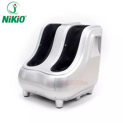 Máy Massage Chân Nhật Bản Nikio NK-189 (Dòng Cao Cấp) - Mát Xa Bàn Chân Và Bắp Chân, Xoa Bóp Dây Ấn Bằng Cao Su Non, Kết Hợp Rung Và Nhiệt Sưởi Đa Năng, Giảm Đau Nhức Chân, Tăng Tuần Hoàn Máu Cho Chân - Tươi Mới Đôi Chân